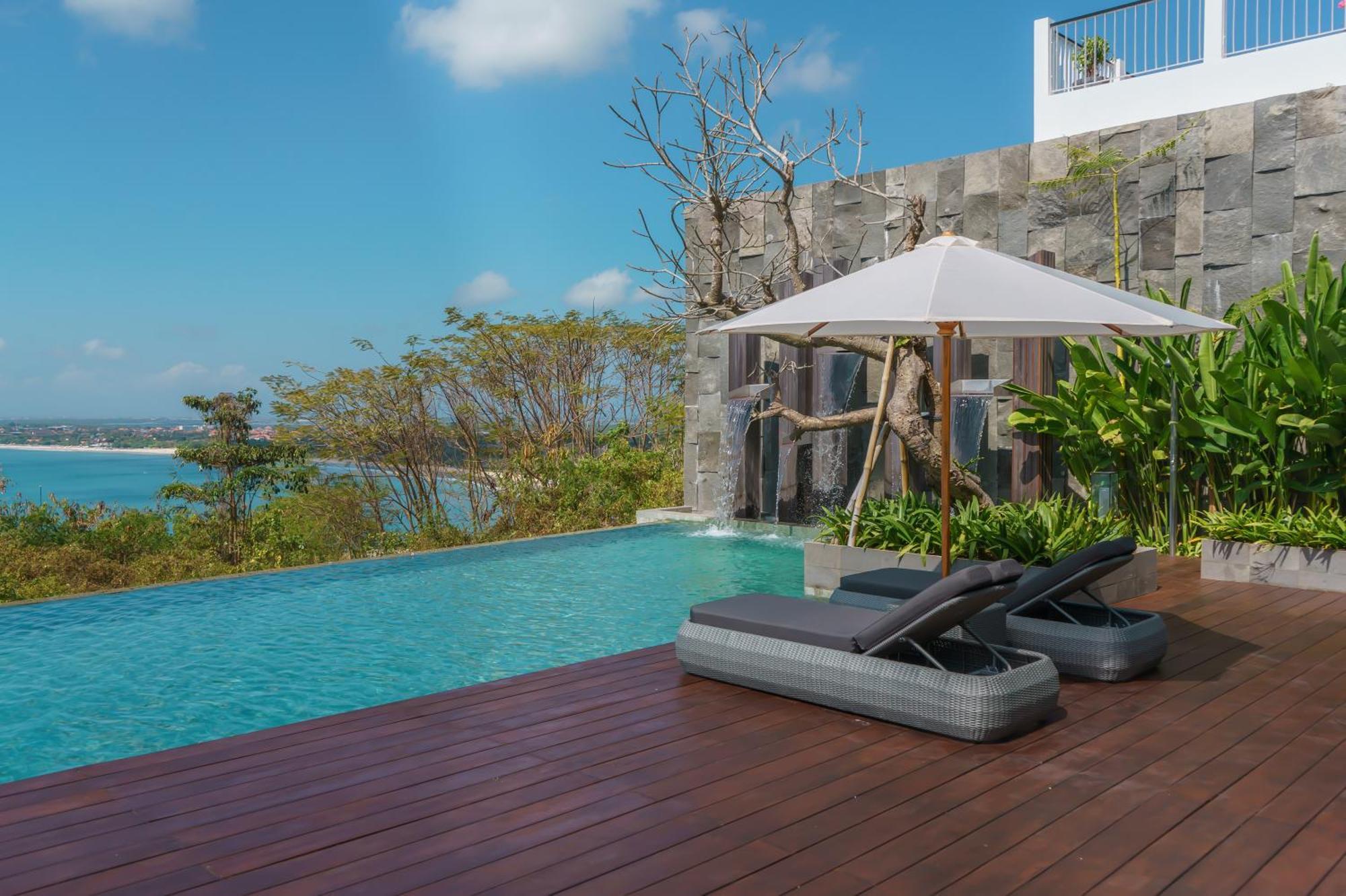 Beyond The Sea - Luxe Sea View Villa In Jimbaran Εξωτερικό φωτογραφία