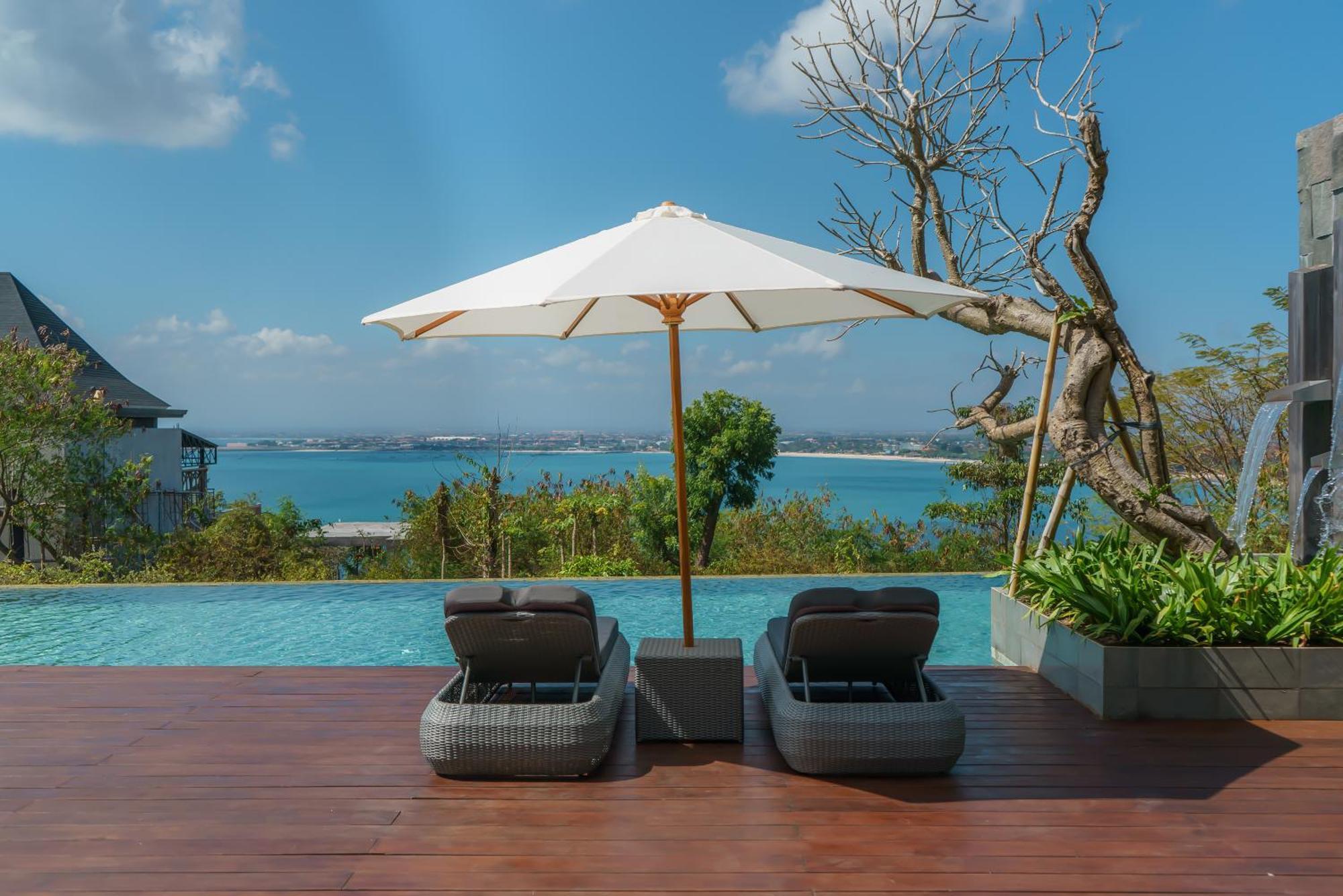 Beyond The Sea - Luxe Sea View Villa In Jimbaran Εξωτερικό φωτογραφία